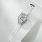 Mens Luxury Watch Automatic Watches For Men 50M Waterproof Japanese Mechanical Movement Tonneau Stainless Steel Case Sapphire Glass Big Face Watch Cool Unique Fashion Gift For Men — image 7 of 8