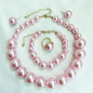 4Pcs/Set Elegant Vintage Pearl Necklace Set Korean Style Women Choker Bridal Wedding Jewelry with Earrings Ring Fashion Accessories — image 24 of 55