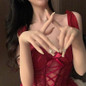 Seamless Sheer Stocking Gloves for Bridal Wedding Anti-Snag Long Transparent Hand Gloves — image 4 of 9
