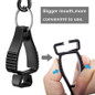 2pcs/3pcs/4pcs/6pcs Glove Keeper, Gloves Grabber Catcher Clips Holder Glove Clips for Work Glove Holders,Glove Belt Clip With Metal Carabiners,Ideal for Men Safety Construction Worker Guard Labor — image 10 of 49