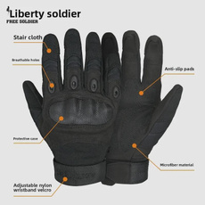Tactical Gloves for Outdoor Work & Motorcycling - Anti-Slip, Durable, Full-Finger Touchscreen — image 3 of 10