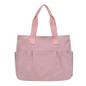 Large Capacity Nylon Tote Bag for Commute, School & Travel, Lightweight Casual Versatile Shoulder Bag — image 10 of 10