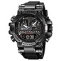 Top Brand Luxury Men Sport Chronograph Watch Dual Display Watches Army Military Watch Multifunction Electronic Watch 5 Bar Waterproof Rubber Watch — image 24 of 24