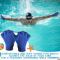 New 1 Pair/ 2 Pairs Webbed Swim Gloves, Unisex Swimming Gloves Aquatic Swim Training Gloves Fitness Water Resistance Training Gloves for Swimming and Diving with Wrist Strap — image 8 of 58