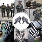 Skiing Gloves with Claw Skeleton Pattern Windproof Gloves for Teens Snowboarding Outdoor Sports Gloves — image 8 of 13