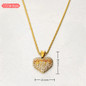 Stainless Steel AAA+ CZ Small Pendant Necklace For men Lover's Golden Chain Big Cross Necklace Gold Plated Cross Religious Jewelry — image 14 of 15