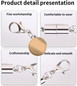 8PCS Magnetic Lobster Clasp DIY Jewelry Making Accessories Gold Necklace Bracelet Connector Hook Clasp Metal Silver — image 8 of 12