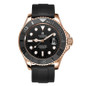 CASENO Luxury Yacht Silicone Strap 21MM Automatic Mechanical Men's Watch Waterproof Sporty Fashion — image 7 of 7