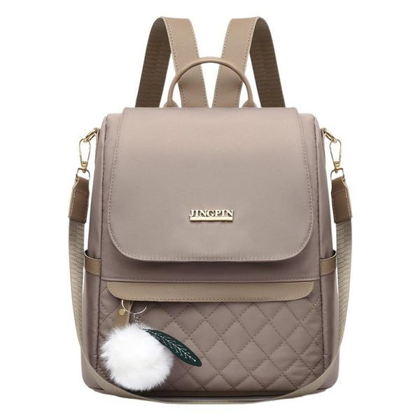 Stylish Women's Backpack with Anti-Theft Design, Crossbody Tote, Lightweight Travel Bag — image 1 of 12