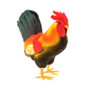 1pc Simulation Foam Rooster Model Fake Artificial Imitation Animal Home Garden Ornament Miniature Decoration Home Decoration — image 11 of 11