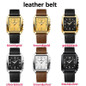 Men's Watches Luxury Stainless Steel Watch Fashion Casual Watches Waterproof Square Male Wristwatches Business Branded Watch Chronograph Watches Horloges Mannen Montre Homme Luxe Quarz Uhr — image 13 of 20