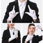 Antislip Dotted Short Gloves Formal Tuxedo Guard Gloves Etiquette Gloves — image 8 of 15