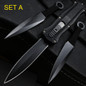 OTF Knives Set , Out The Front Automatic Knives , with Two Combat Ninja Throwing Knives Set — image 17 of 17