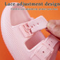 Slippers, Ouples Thick Platform Slippers Eva Soft Slide Sandals For Women & Men Non-Slip Shower Shoes Bath Slippers Summer Beach Slides Hausschuhe — image 5 of 32