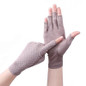Womens Gloves Sun Protection Fingerless Anti-UV Ultra-Thin Cotton Gloves Soft — image 10 of 22