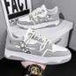 Trendy Chunky Sole Skate Shoes for Men - Casual Streetwear Sneakers — image 6 of 9