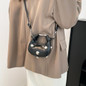 Women Retro Messenger Bag PU Leather Shoulder Crossbody Bag Small Handbag Simple Shopping Dating Bag Everyday Bag — image 14 of 16