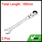 1pc/2pcs Metric Flex-Head Ratcheting Combination Wrench 72 Teeth 12 Point Dual-purpose Rachet Wrench Ended Spanner Hand Tools (6mm-24mm To Choose) — image 37 of 55