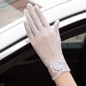 Sun Protection Gloves for Women: Breathable Lace Driving Gloves with Touchscreen Fingertips — image 19 of 39