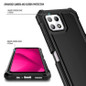 Designed For T-Mobile Revvl 7 Phone Case (Revvl 7 5G), Black | With Screen Protector, Full-Body Shockproof Protective Rugged Impact Resist Bumper Cover — image 5 of 8