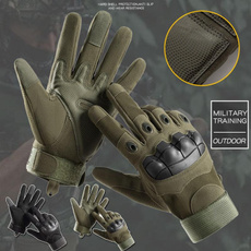 Tactical Gloves for Men, Full Finger Gloves Touchscreen Motorcycle Gloves with Palm Pads for Motorcycle Cycling Tactical Training Airsoft Paintball Shooting Hunting Hiking Camping Climbing — image 3 of 17