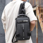 Men's Crossbody Bag, Multi-functional Waterproof Casual Shoulder Bag Fashion Single Shoulder Crossbody Bag Shoulder Backpack With USB Charging Port, Multiple Pockets For Hiking Cycling Mountaineering — image 23 of 34