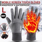 2022 New M/L/XL Winter Warm Gloves Men Warm Gloves Heat Gloves for Climbing Skiing Riding Gloves — image 6 of 20