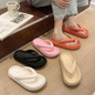 4cm Thickness Ultra Cushioning Flip-flops Slippers Soft Slide Sandals for Women Men Non-Slip Shower Shoes Bath Slippers Summer Beach Slides Women's Flip Flops — image 23 of 45