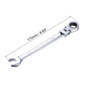 1pc Imperial Flex-Head Ratcheting Combination Wrench SAE 72 Teeth 12 Point Dual-purpose Ratchet Spanner Wrench Universal Hand Tools Car Repair Tool — image 16 of 36