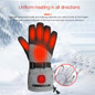 Heating Thermal Gloves Touchscreen Heated Gloves Winter Hiking Sport Gear — image 12 of 12
