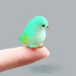4 Pcs/set Resin Home Ornament Cute Little Birds Animal Model Figurine Glass Decor Miniature Craft Garden DIY Accessories — image 4 of 20