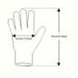 1Pair Winter Men Gloves PU Leather Gloves, Thick Lined Warm Touchscreen Gloves, Winter Fashion Gloves Sport Gloves — image 9 of 16