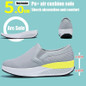 New Women's Mesh Breathing Shake Shoes Fashion Casual Lightweight Wedges Fitness Sneakers Platform Shoes — image 6 of 23