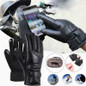 Winter Warm Men Heated Gloves Rechargeable USB Hand Warmer Electric Heating Gloves Winter Cycling Thermal Touch Screen Bike Gloves Windproof — image 5 of 15