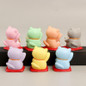 1PC Cartoon Cat Figurine Animal Model Ornament Home Craft Decor Glass Decoration DIY Accessories — image 8 of 9