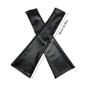 Black Long Fingerless Gloves PU Leathers Punk Gloves Thimb Hole Mittens — image 5 of 12