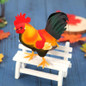 1pc Simulation Foam Rooster Model Fake Artificial Imitation Animal Home Garden Ornament Miniature Decoration Home Decoration — image 5 of 11