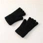 Fashion Gloves Solid Color Knitted Gloves Half Finger Gloves for Office Workers — image 13 of 15