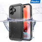 PlusAcc Waterproof Case for iPhone 17 Air 16 15 14 13 12 11 Pro Max Mini 14 15 16 Plus [Built-in Screen Protector][IP68 Underwater][6.6FT Military Dropproof][Dustproof] Full Body Shockproof Protective Phone Case — image 13 of 13