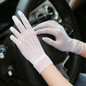 Breathable Evening Party Gloves Stretchy Fishnet Gloves for Wedding Ceremony — image 5 of 12