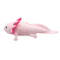 Cute Axolotl Soft Stuffed Plush Toy Realistic Simulation Ambystoma Mexicanum Pink Dinosaur Animal Model Doll For Kids Audlt Gift — image 5 of 15