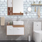 4PCS Home Decor White/Biege/Gray/Light Green/Black 3D Brick Wall Waterproof Self-Adhesive Brick Wall Stickers 3D Tile Wallpapers Bathroom Kitchen Decoration Mosaic Tile Wall Sticker — image 8 of 19