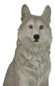 Cries Of The Night Sitting Alpha Grey Direwolf Wolf Home Decor Figurine 6"H — image 8 of 11