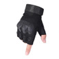 Tactical Gloves for Men - Half Finger Outdoor Training & Combat Hard Shell Protective Riding Sports Gloves with Anti-Slip Grip — image 7 of 28