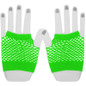 Punk Goth Candy Colors Net Gloves Without Fingers Lady Disco Dance Costume Lace Fingerless Mesh Fishnet Gloves — image 6 of 10