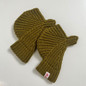 Keep Warm Lengthen Wrist Gloves Solid Color Half Finger Mitten for Teens — image 17 of 20