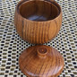 1 Set Solid Wood Spice Jar Sugar Bowl Salt Pepper Seasoning Box Japanese Style With Spoon And Lid Kitchen Tool GFA — image 12 of 14