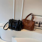 Women'S Large Capacity Genuine Leather Handbag - Elegant Brown Purse with Zipper Closure, Spacious Interior for Work, Travel, Everyday Use - Convertible Crossbody/Handbag/Clutch - Durable & Easy-Clean Design, Leather Purse, Travel Accessory — image 11 of 17