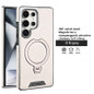 360 ° Rotating Bracket Leather Case,For Samsung Galaxy S24 S23 S25 Ultra S25Edge Wireless Charging Phone Protective Back Cover — image 11 of 13