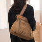 1pc Ladies' Large-capacity Tote Bag, Suitable for Office and Commuting, Classic and Simple, Casual and Versatile Design, Zippered Bag, Handbag — image 16 of 46